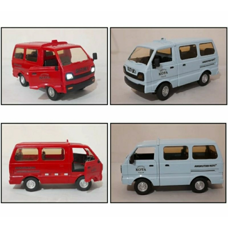 mobil angkot rc mainan mobil remot angkot suzuki diecast