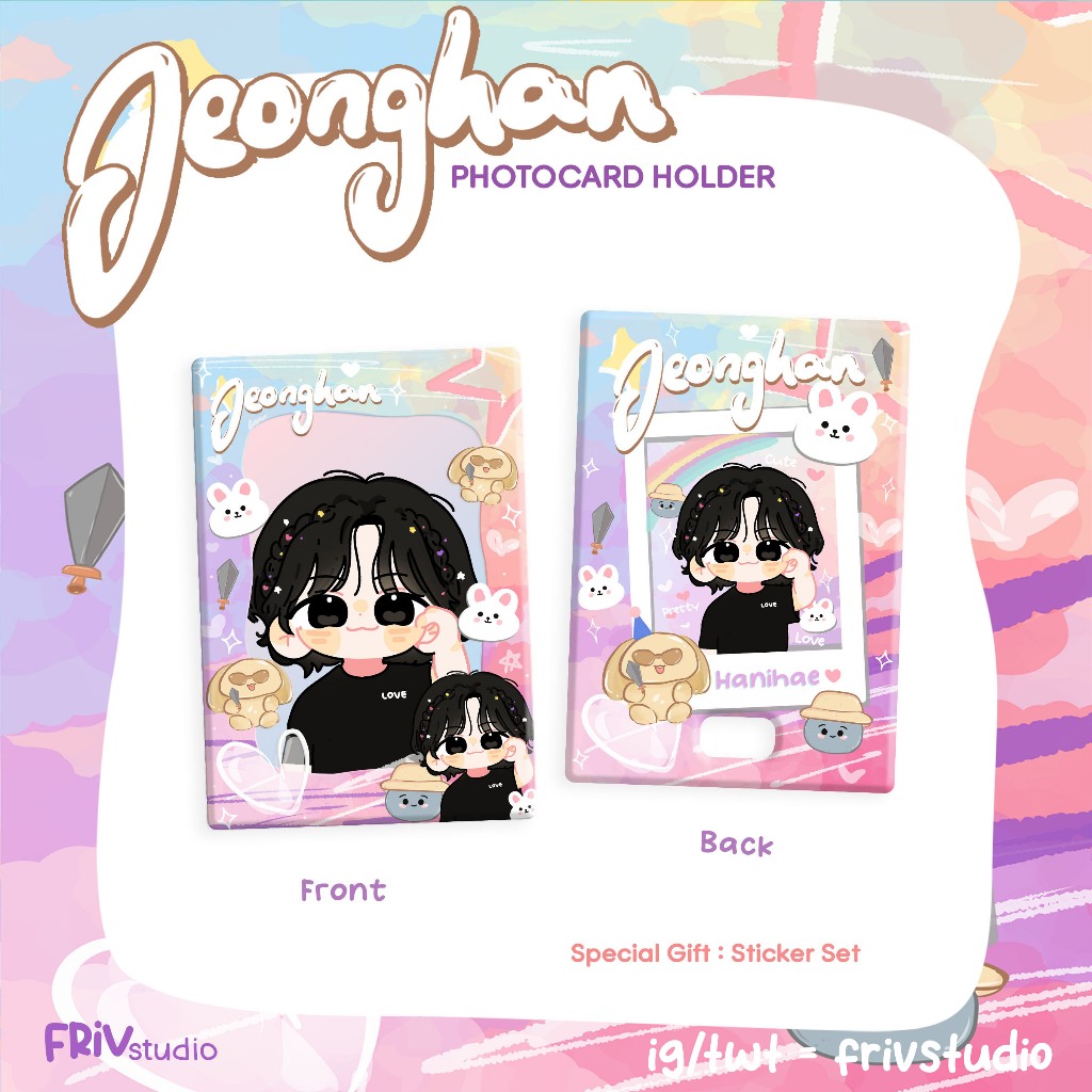 JEONGHAN SEVENTEEN PHOTOCARD HOLDER