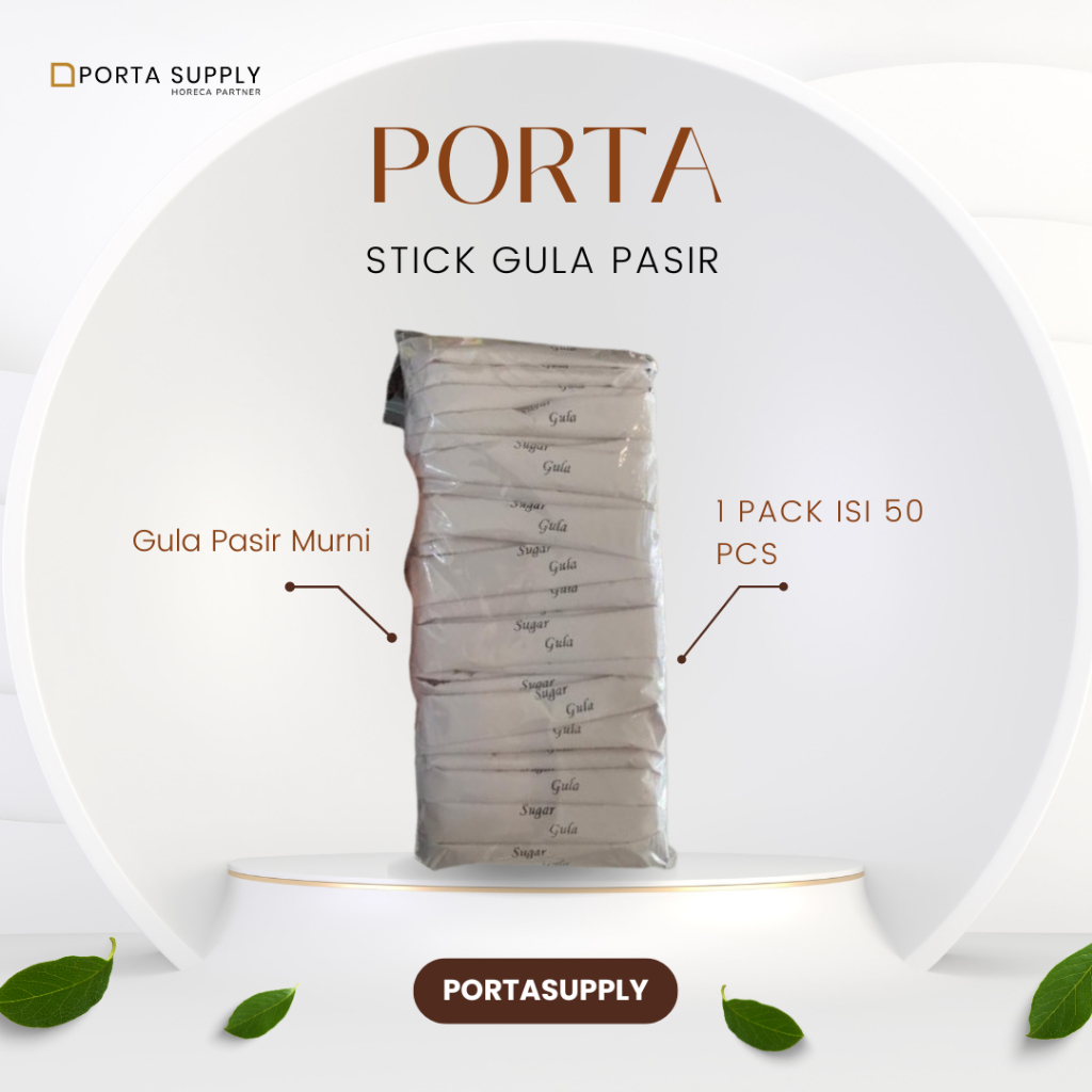 

Stick Gula Pasir Murni isi 50pcs