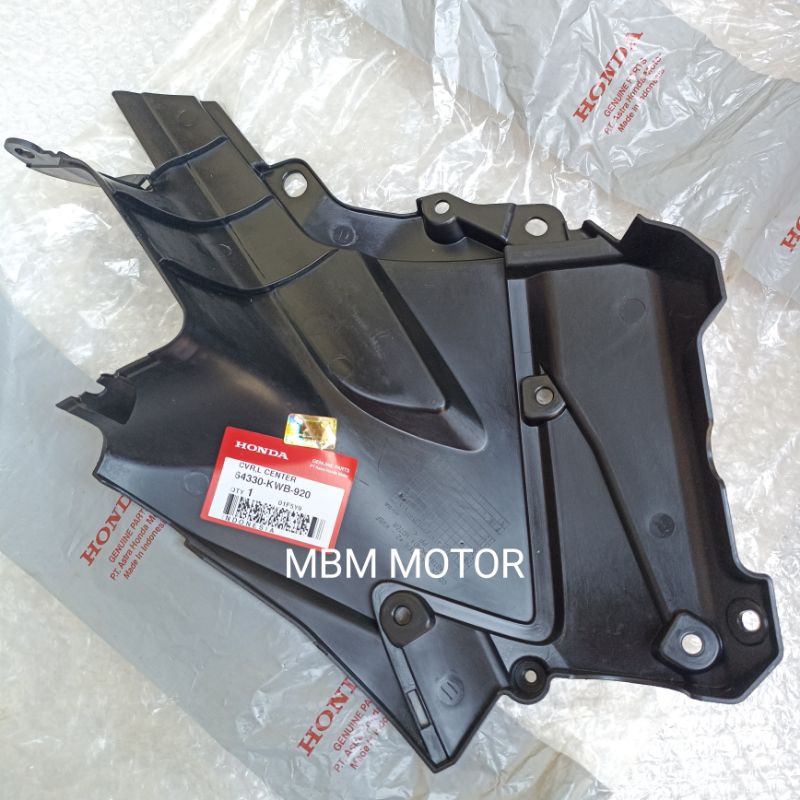 COVER CENTER TUTUP TENGAH TENGKI BAWAH JOK KIRI HONDA BLADE OLD LAMA ORI AHM 64330-KWB-920