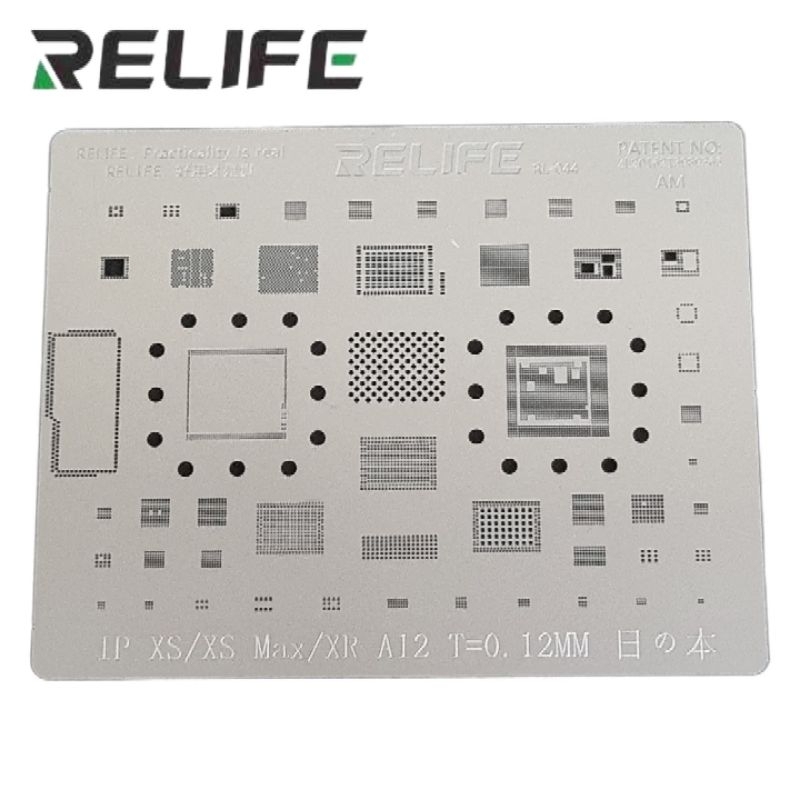 CETAKAN IC RELIFE PLAT IC BGA IC CPU IPHONE IP XS/XS MAX/XR-A12