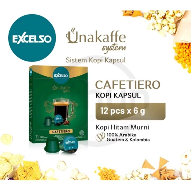 

Excelso Unakaffe Kapsul Capsule Kopi Cafetiero Murah