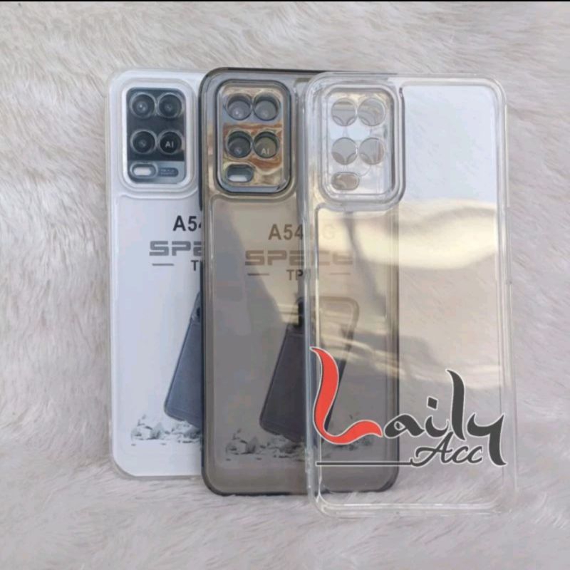 SOFT CASE SPACE CLEAR TRANSPARAN OPPO A54s SILIKON PROTECT CAMERA