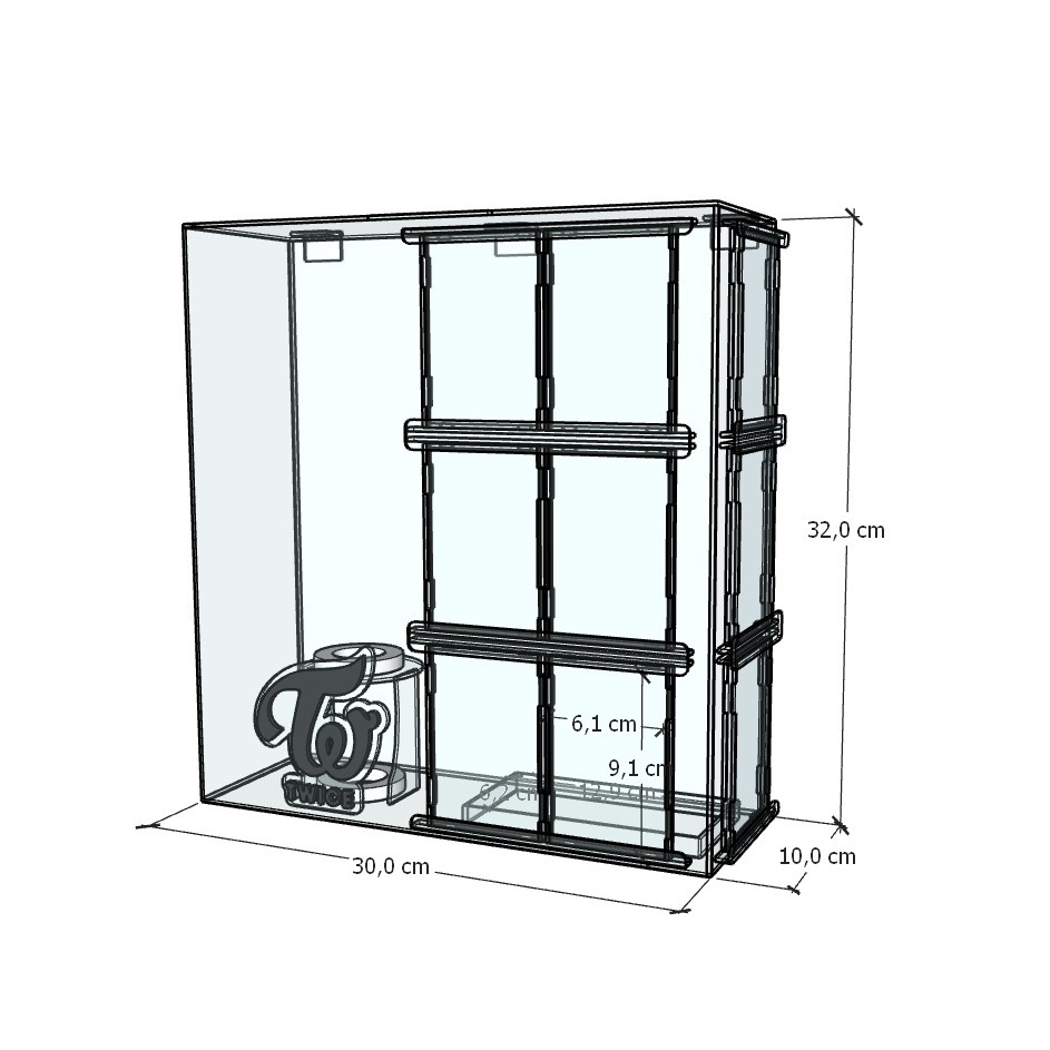 Lightstick Twice Versi 3 / Candybong Infinity / Lightstick x Box x Photocard