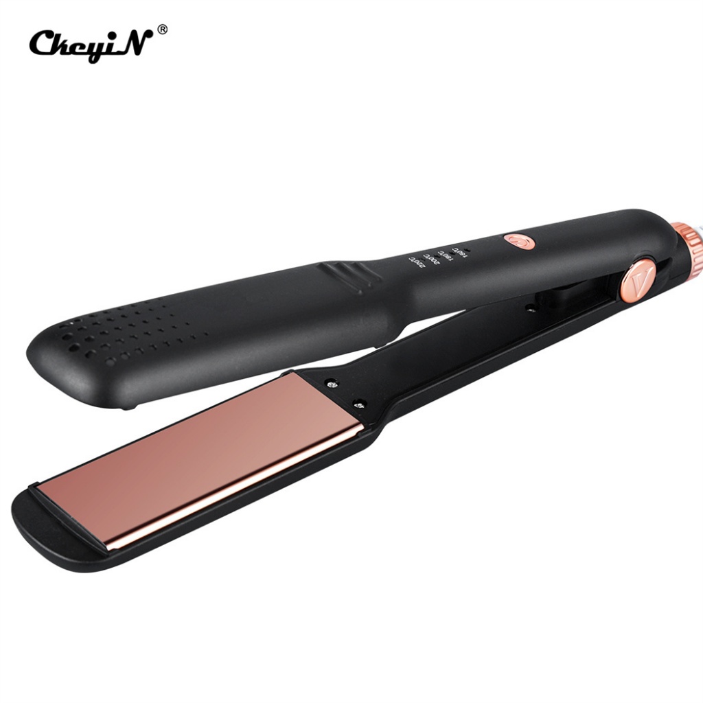 CkeyiN Hair Straightener 2 in 1 Keriting Rambut 40MM Hair Curly Catok Pelurus Rambut Catokan Keritin