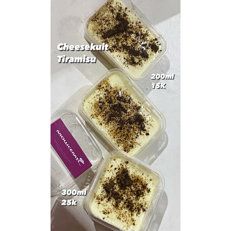 

Tiramisu Cheseecuit Box