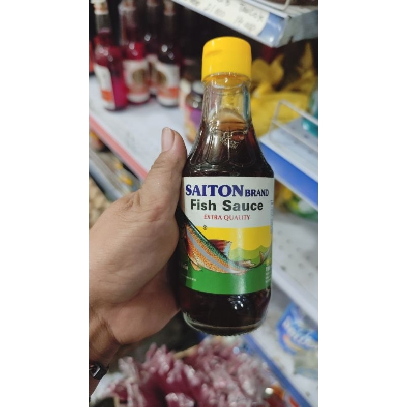 

SAITON BRAND FISH SAUCE/minyak ikan