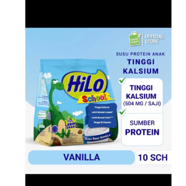 

Hilo school Vanilla 350 gr 10 sachet