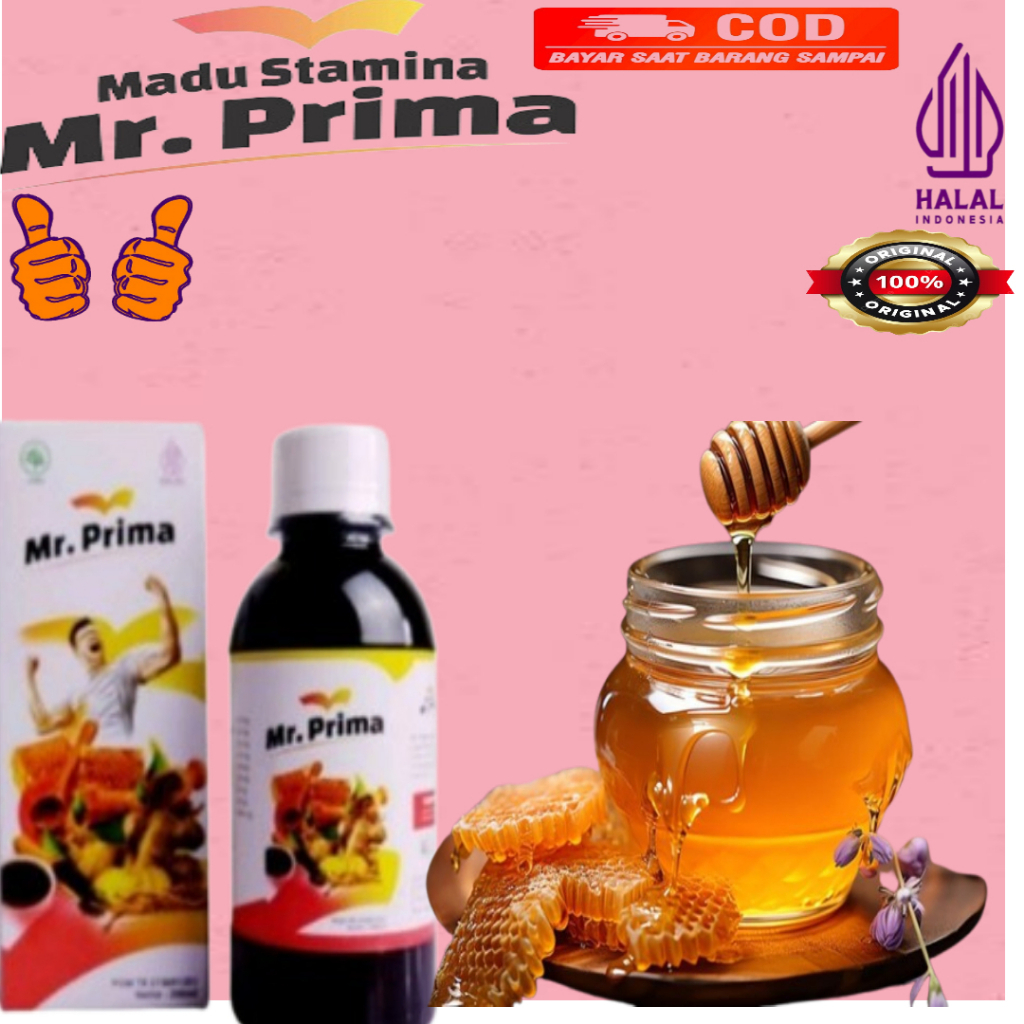 

PROMO TERLARIS Madu Mister Prima | Madu Bapak-Bapak Kuat dan Perkasa