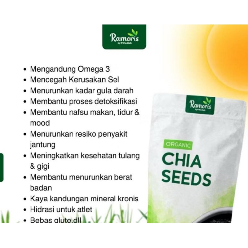 

Chia Seed / By Ramoris Kenyang lebih lama