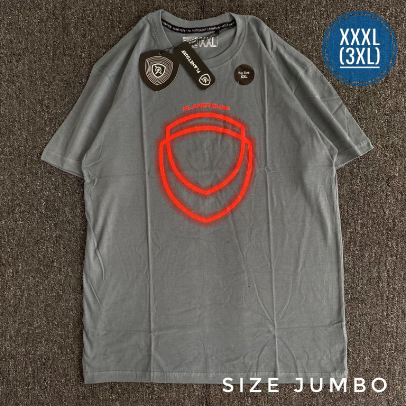Kaos Cowok Surfing Jumbo Big Size Planet Surf Premium