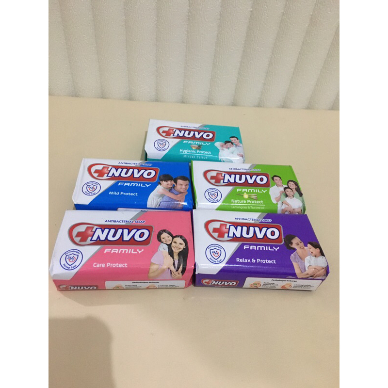 Sabun Nuvo Batang 72 gram All Varian