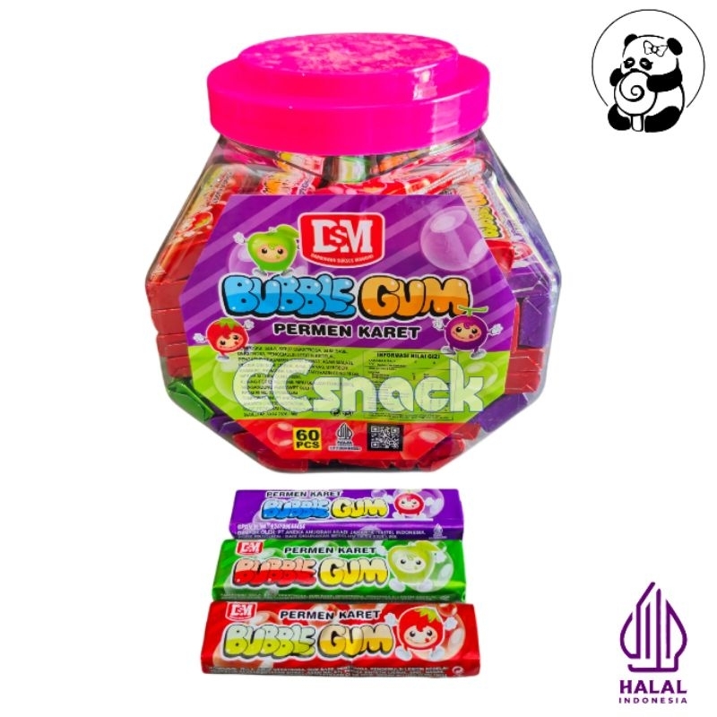 

DSM STICK BUBBLE GUM TOPLES ISI 60