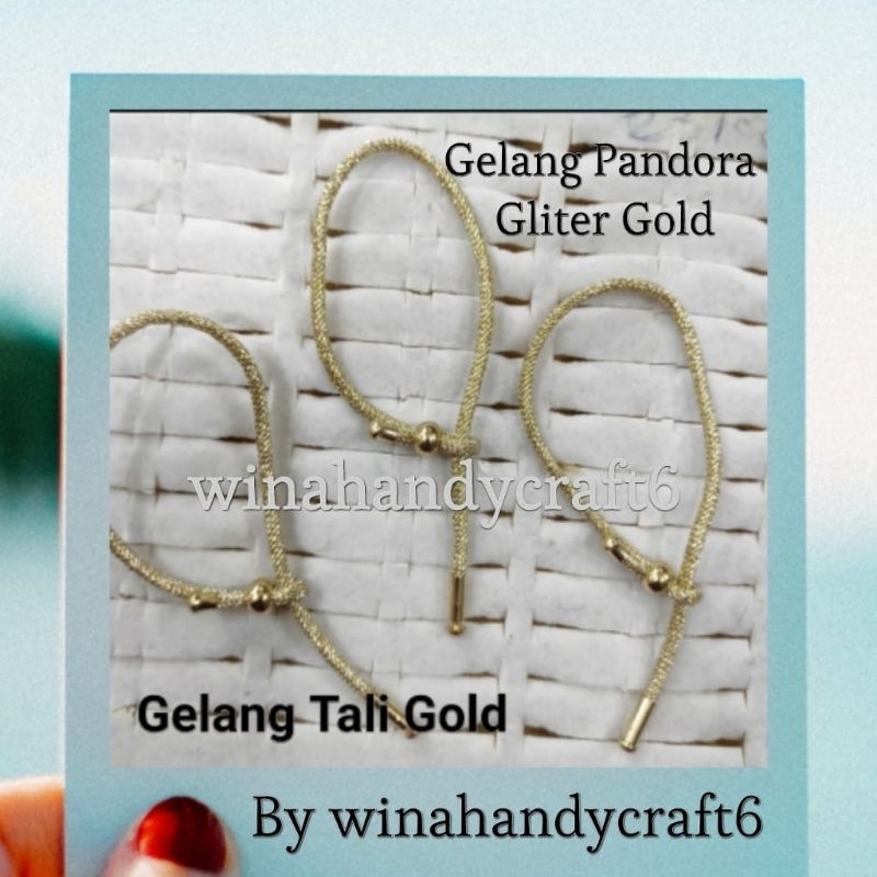 Gelang Pandora Gliter Gold