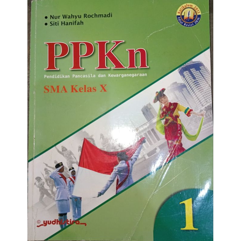 Buku Cetak PPKN Kelas X