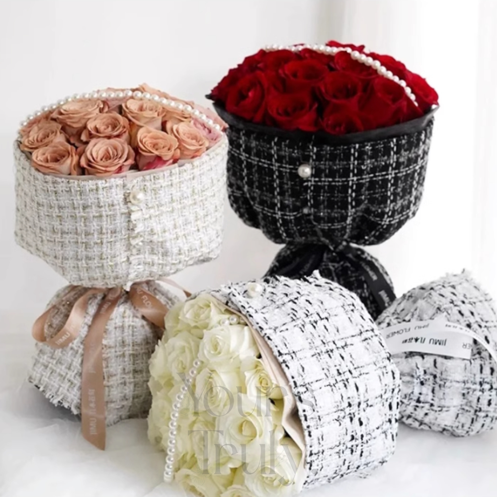 

TWEED KAIN KOREA FLOWER WRAPPING BUNGA BUKET BOUQUET