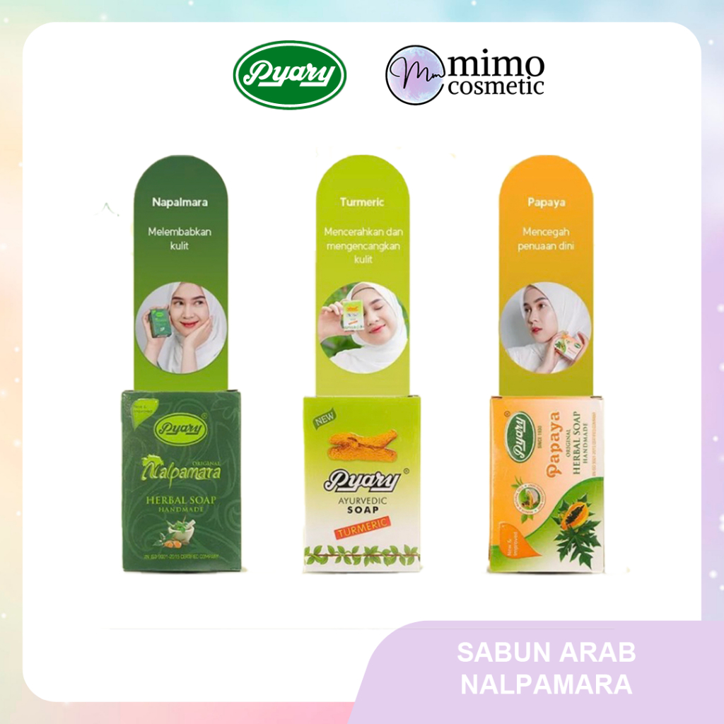 Pyary Sabun Arab Nalpamara Turmeric Papaya Original
