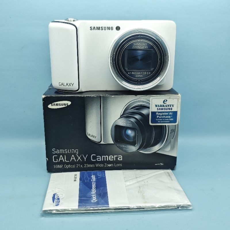 Samsung Galaxy Camera EK-GC100 Fullset - 21x Zoom Android Digicam