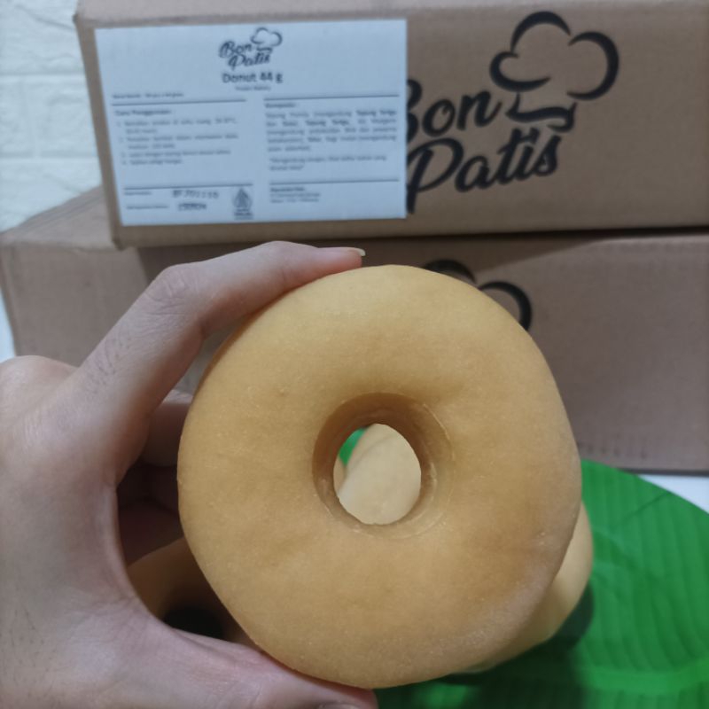 

BONPATIS 5pcs Donat Jumbo 44gr Frozen Donut Ready To Eat (Siap Makan) Donat Beku Cemilan Praktis