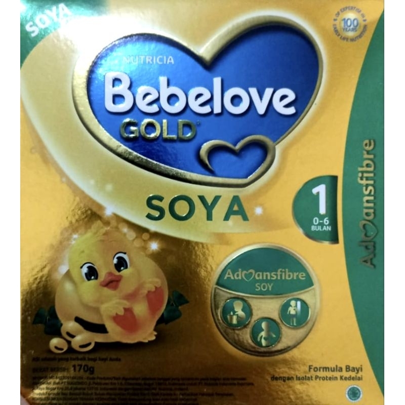 Bebelove Gold Soya 1 0-6 bulan 170gr