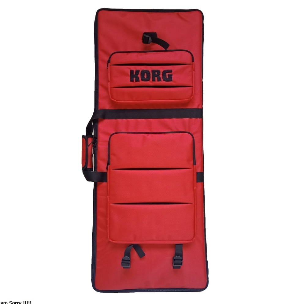 Supreme  tas keyboard KORG Pa5 Merah Hitam