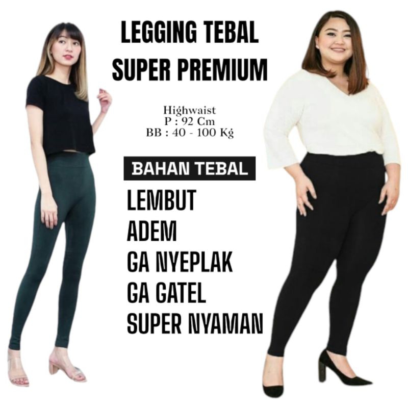 Legging Wanita Tebal Jumbo Legging Wanita Import Legging tebal Premium Laging Wanita Tebal Laging Wa