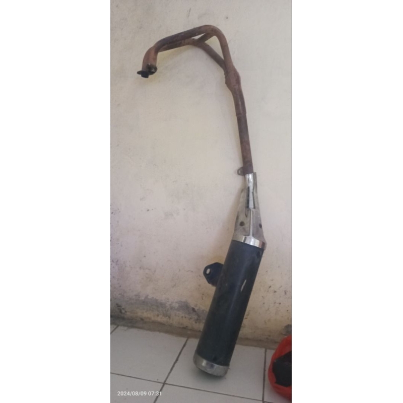knalpot standar ninja 250 cc karbu second
