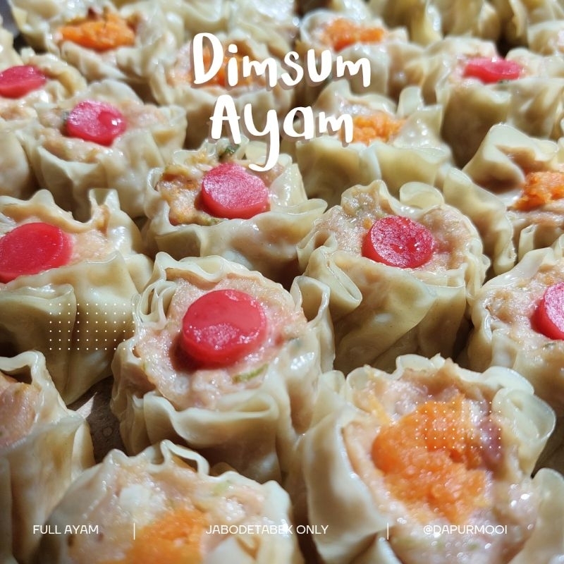 

DIMSUM AYAM/DIMSUM MIX TOPPING 12pcs