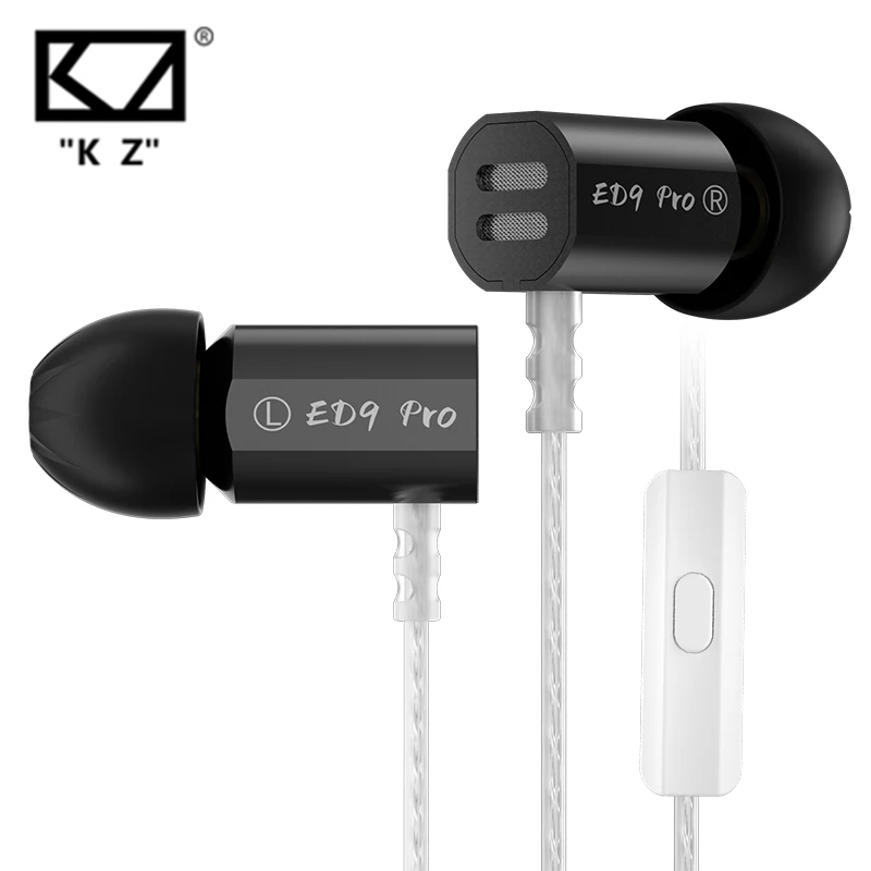 KZ ED9 Pro Single DD In Ear Metal Earphone with MIC
