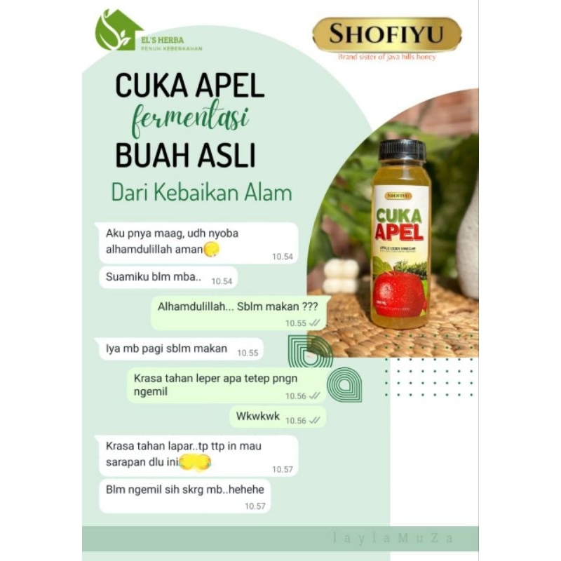 

Cuka Buah (Cuka Apel, Cuka Manggis, Cuka Nanas, Sari Lemom) - Shofiyu