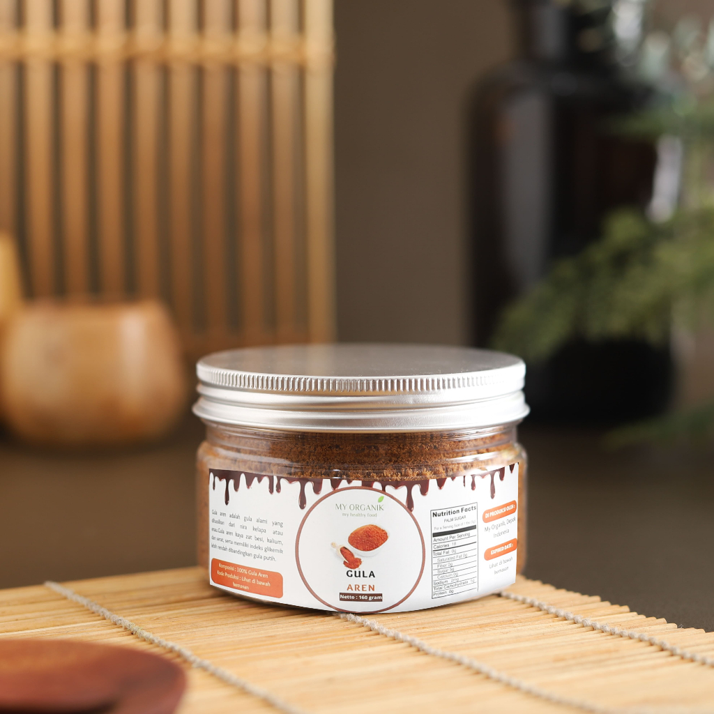 

My Organik Bubuk Gula Aren Semut Organic Palm Sugar Powder Original Murni Asli Organik