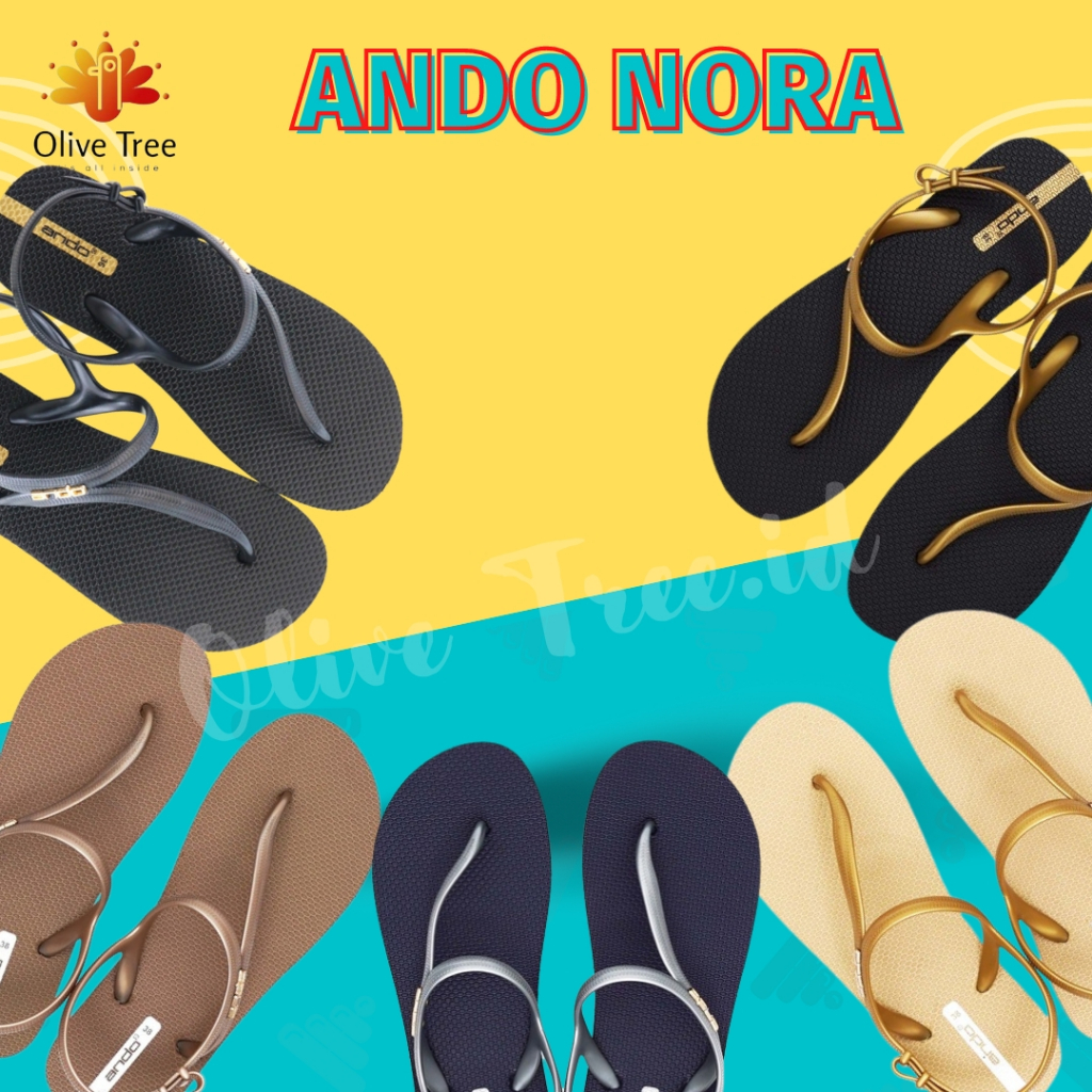 NORA Sandal Jepit Nora Wanita Dewasa Sandal Jepit Ando Wanita Sandal Jepit Wanita Sandal Nora Sandal
