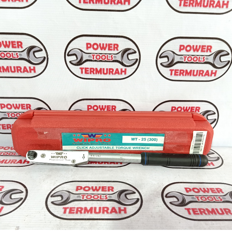 Torsi Meter WIPRO WT-25 (300)c Adjustable Torque Wrench Kunci Momen Torsi