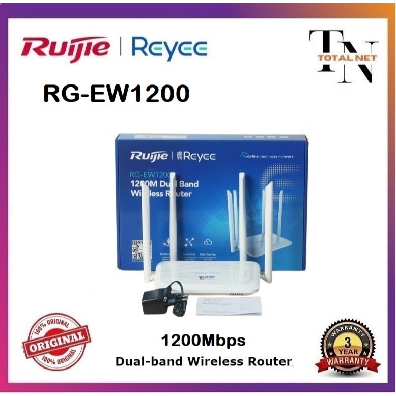 RG-EW1200 Dual-band 1200Mbps Wireless Router EW1200