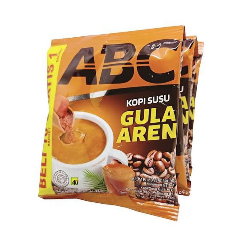 

KOPI ABC GULA AREN / KOPI ABC RENCENG ISI 11 SACHET