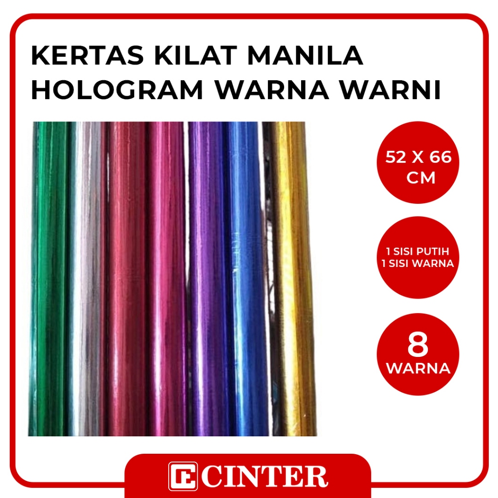 

KERTAS KILAT / METALIK WARNA