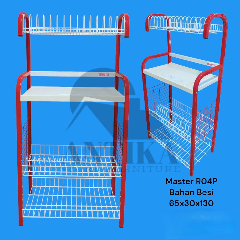 Rak / Rak serbaguna / Rak Dapur / Rak Piring / Rak Master R 04 P