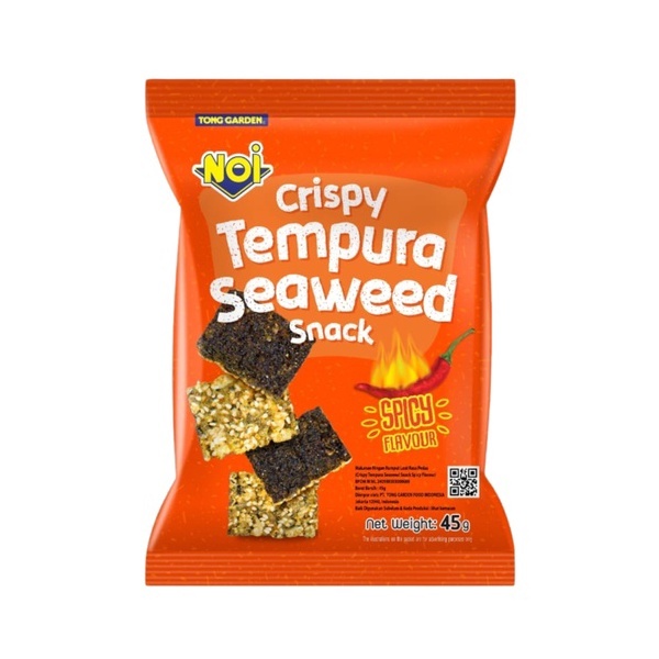 

Tong Garden Noi Crispy Tempura Seaweed Snack Spicy Flavour 45 gr