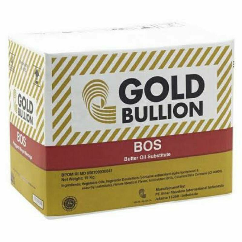 

Butter Oil Subtitute Gold Bullion 15kg