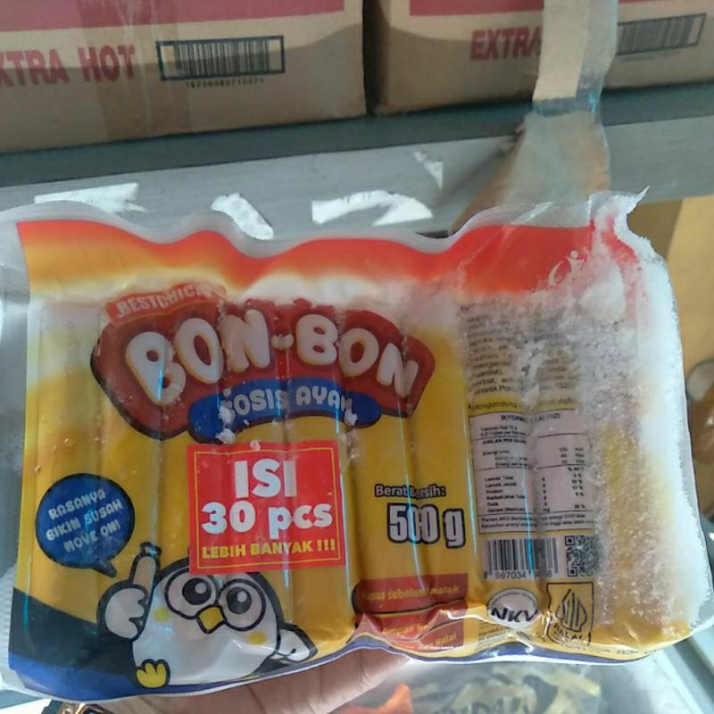 

bon bon sosis ayam 500 gr isi 30 pcs