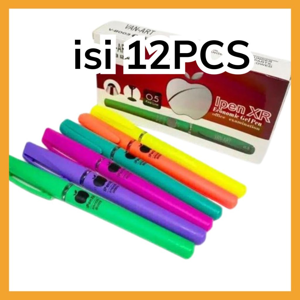 

PULPEN GEL WINSTAR IPEN 15 0.5MM ISI 12PCS