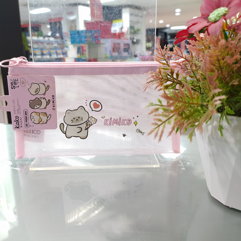 

GRAMEDIA KEDIRI - KAKO KIMIKO CAT ZIPPER POCKET MESH B6 PINK