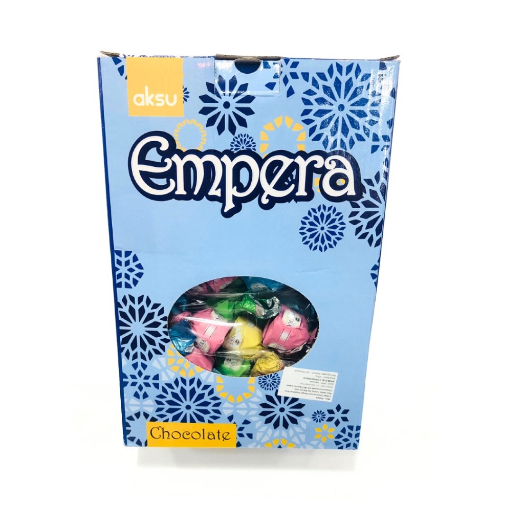 

Aksu COKELAT EMPERA 2kg | Coklat arab mix 2kg | Cokelat Aksu Empera Kemasan Original Coklat Turkey