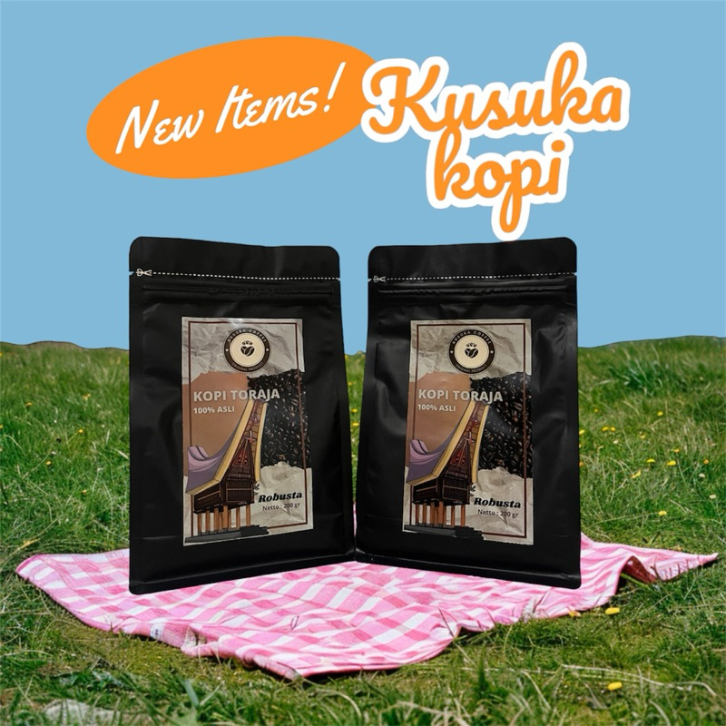 

Kopi Robusta 100% Asli Toraja 250gr