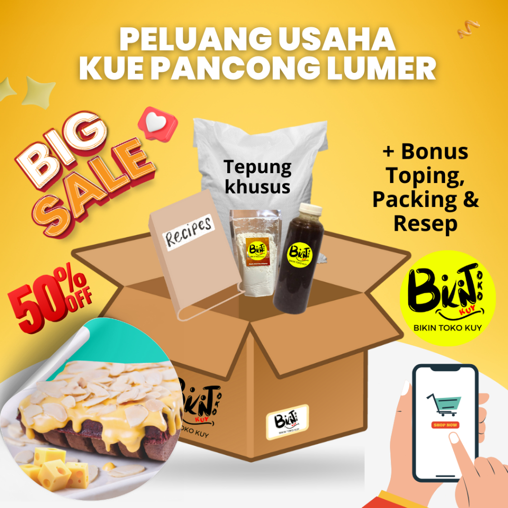 

Paket MURAH - KUE PANCONG LUMER - Peluang Bisnis Makanan Kekinian Ide Bisnis Dirumah Usaha Instan Usaha Modal Kecil Peluang Usaha Paket Usaha franchise