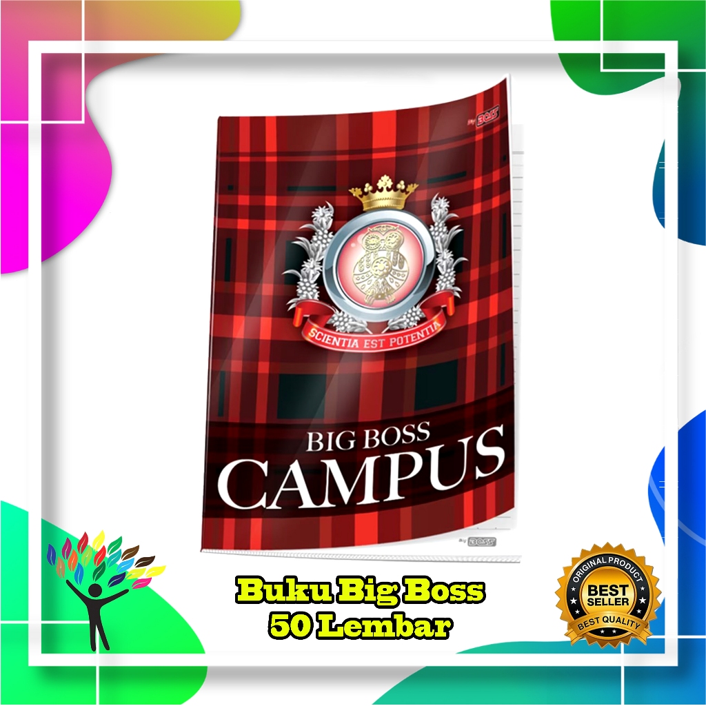 

Big Boss Campus Buku Tulis 50 Lembar