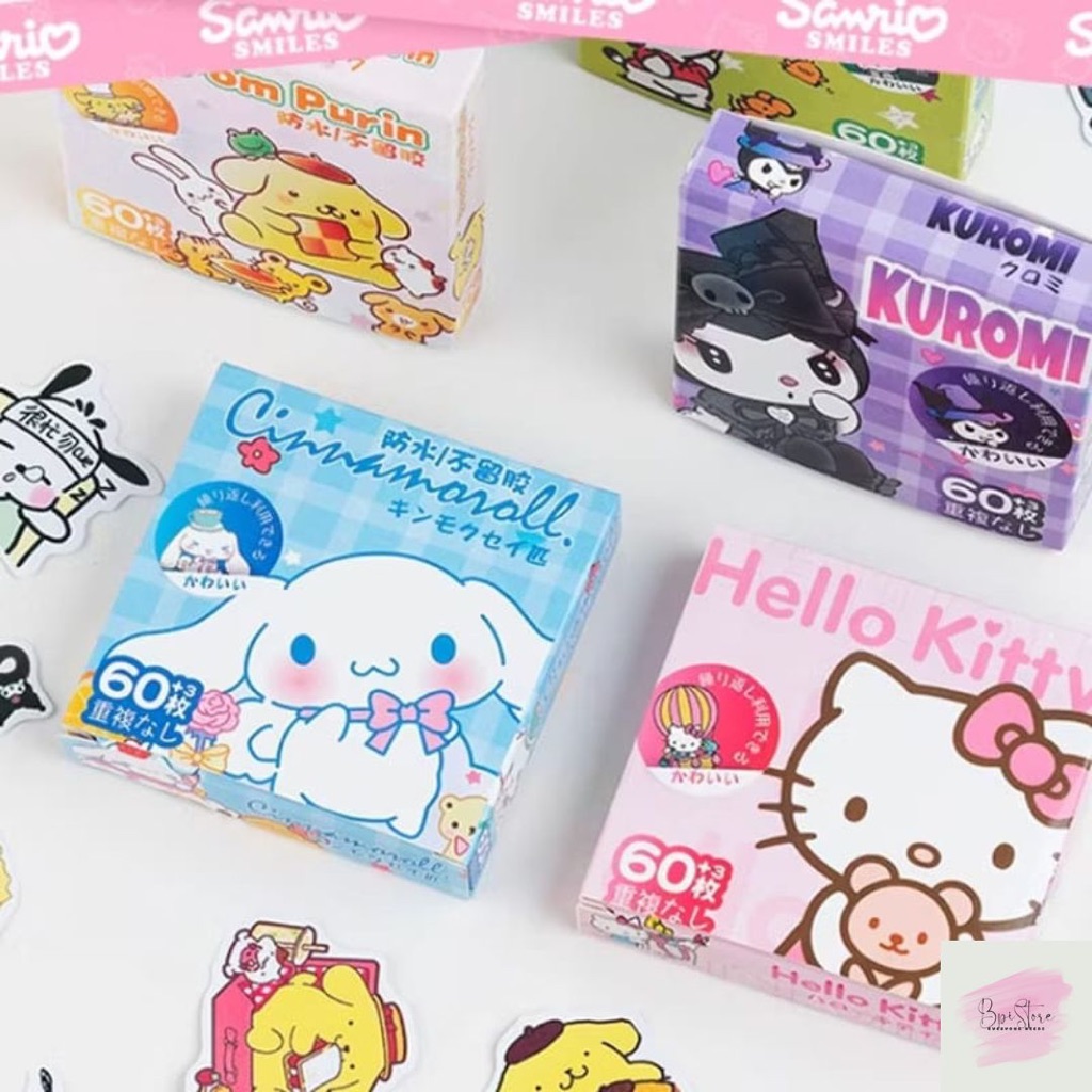 

Stiker Lucu Motif Kartun Korea Aesthetic Tempelan Helm Motor Dinding Kamar Botol Minut Dekorasi Buku Handbook Scrapbook