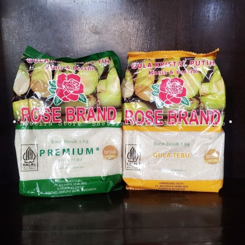 

GULA ROSE BRAND 1KG PREMIUM KEMASAN HIJAU dan KUNING