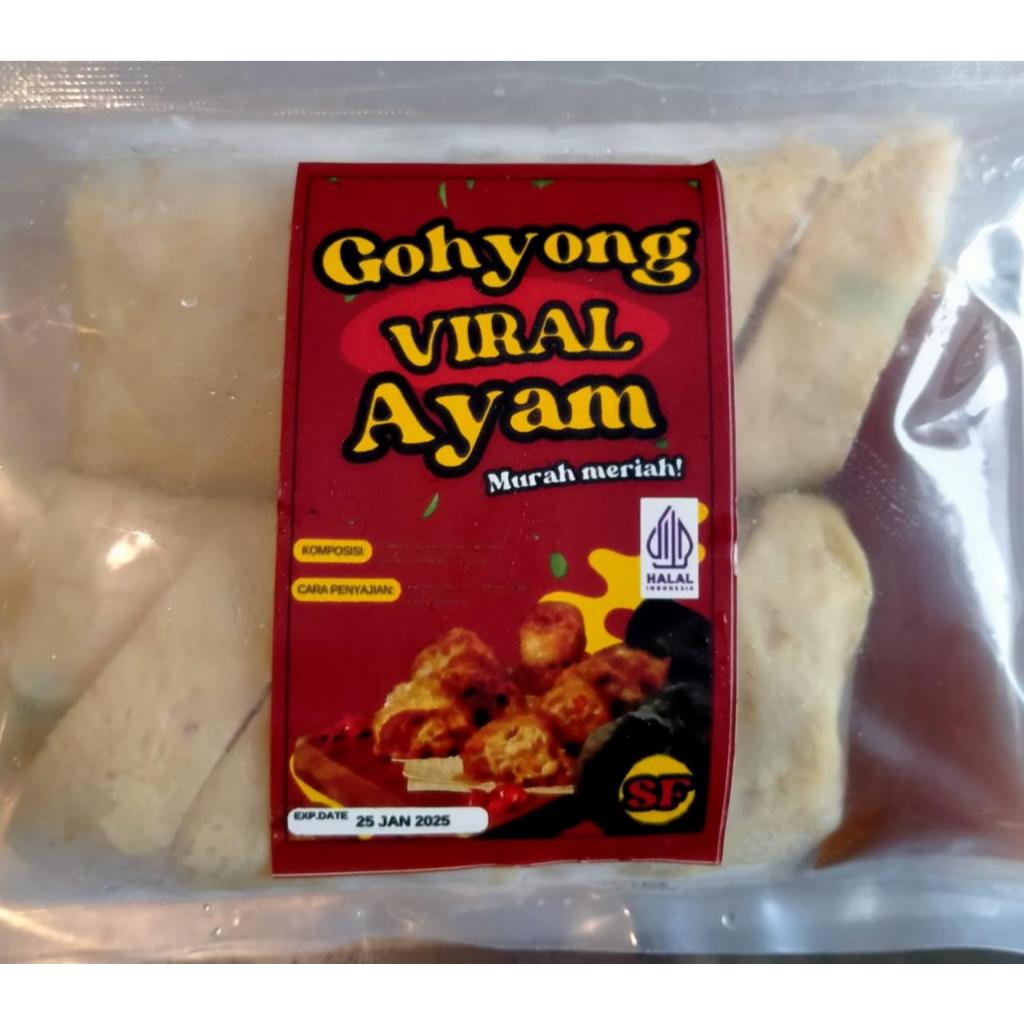 

Gohyong Viral Ayam isi 10 pcs