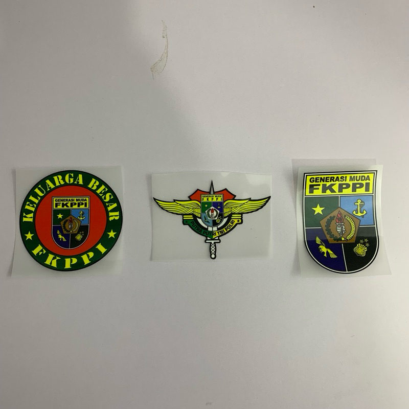 stiker sablon setrika tdf logo fkppi sablon logo fkppi